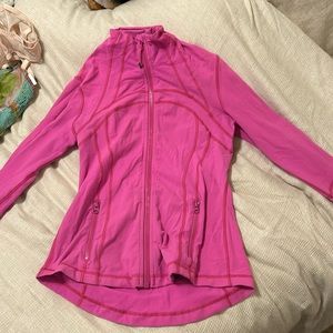 Hot Pink lululemon Zip Up Define Jacket Luon